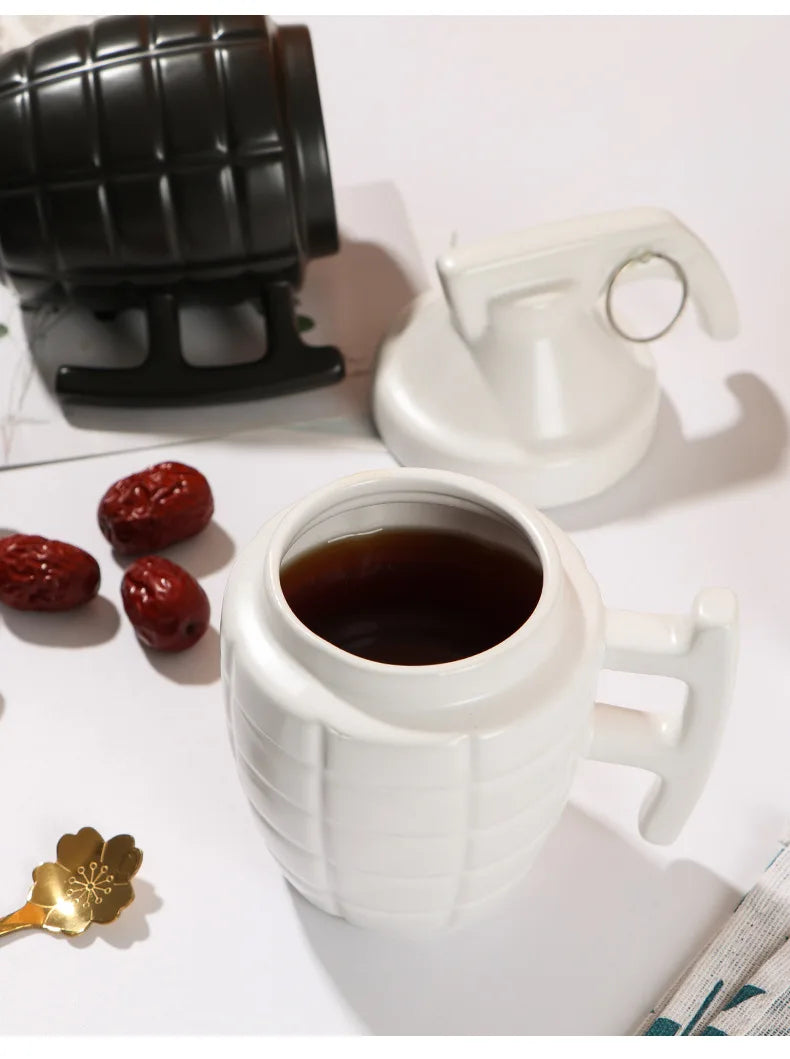 Explosive Grenade Mug – Hilarious Novelty Coffee Cup