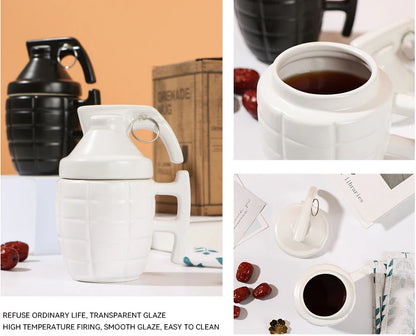 Explosive Grenade Mug – Hilarious Novelty Coffee Cup