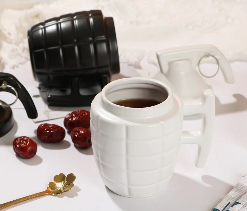 Explosive Grenade Mug – Hilarious Novelty Coffee Cup