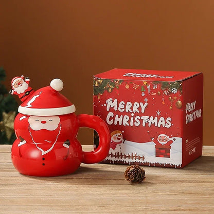 Holiday Coffee Mug Set – Ready-to-Gift Christmas Package