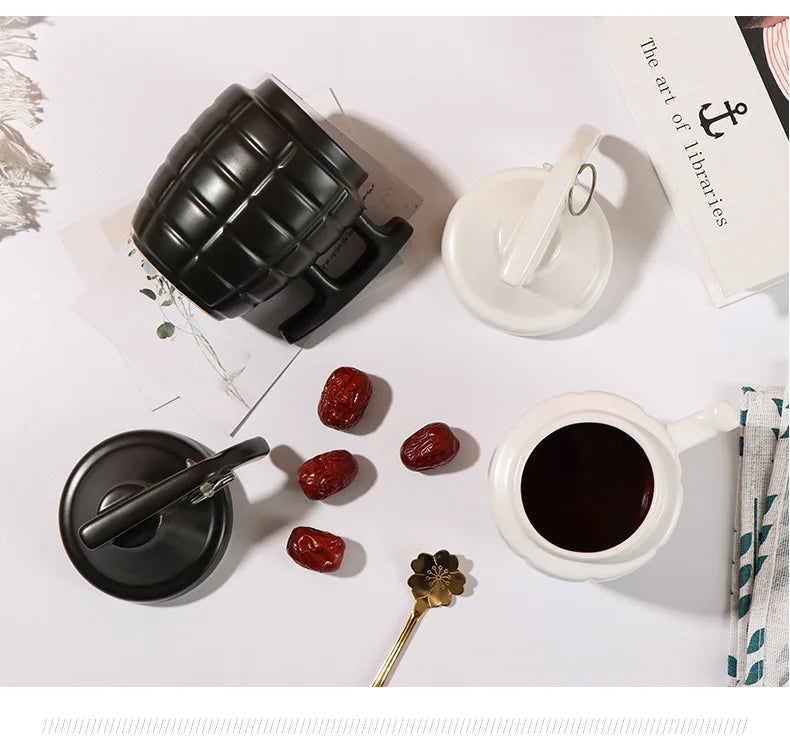 Explosive Grenade Mug – Hilarious Novelty Coffee Cup