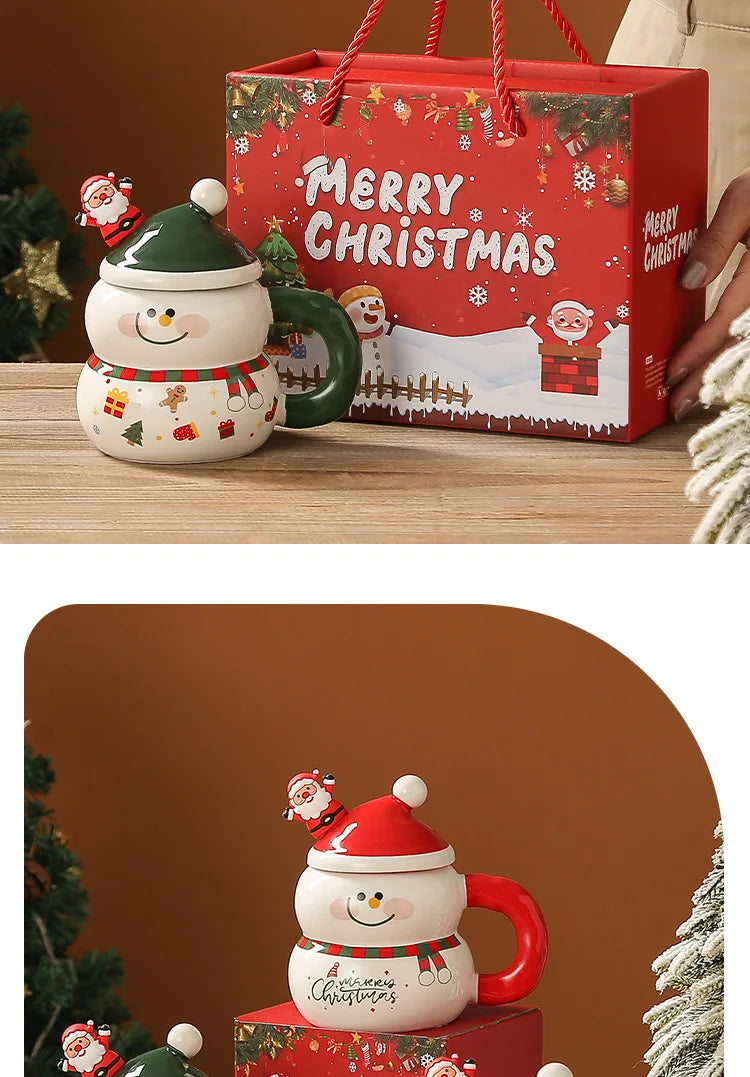 Holiday Coffee Mug Set – Ready-to-Gift Christmas Package