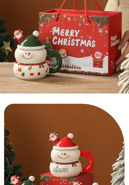 Holiday Coffee Mug Set – Ready-to-Gift Christmas Package