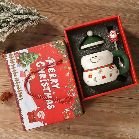 Holiday Coffee Mug Set – Ready-to-Gift Christmas Package