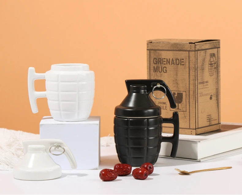 Explosive Grenade Mug – Hilarious Novelty Coffee Cup