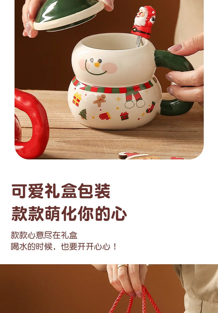 Holiday Coffee Mug Set – Ready-to-Gift Christmas Package