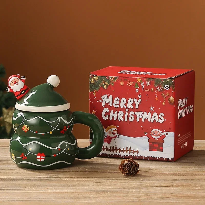 Holiday Coffee Mug Set – Ready-to-Gift Christmas Package
