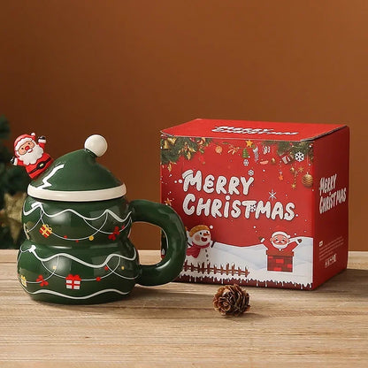 Holiday Coffee Mug Set – Ready-to-Gift Christmas Package