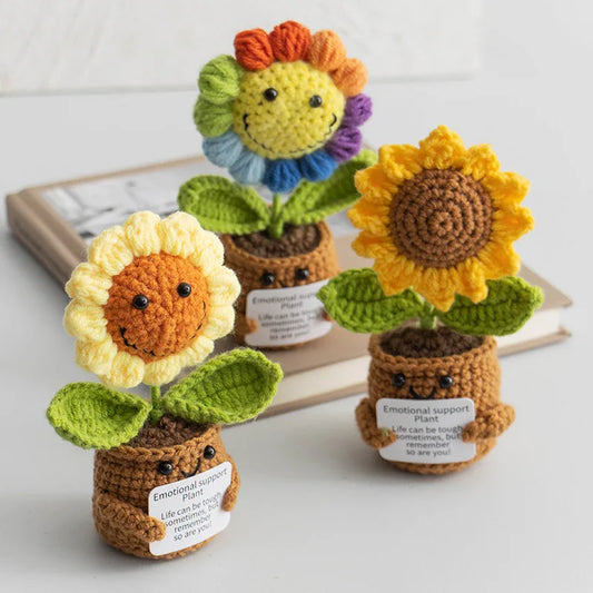 Crochet Emotional Support Plant – Cute Handmade Gift