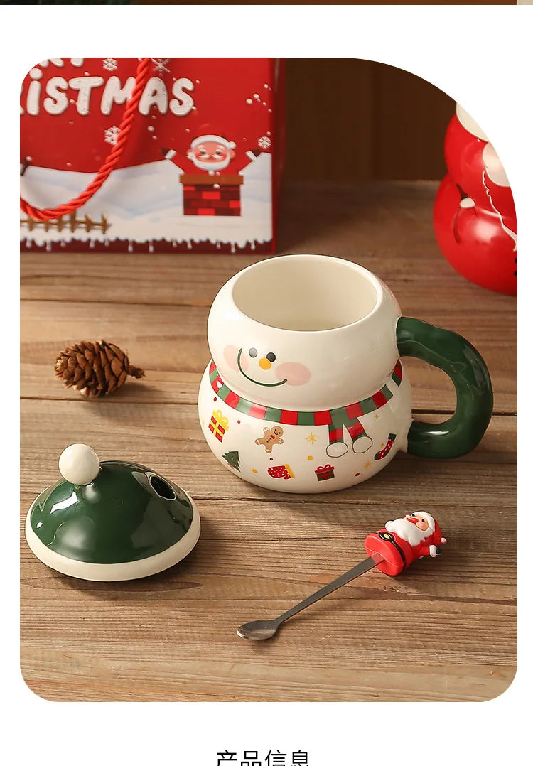 Holiday Coffee Mug Set – Ready-to-Gift Christmas Package