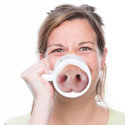Funny Dog Nose Mug – Hilarious Spoof Coffee Cup