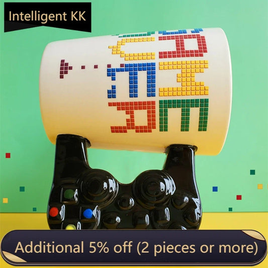 Ceramic Mugs Creative 3D Game Over