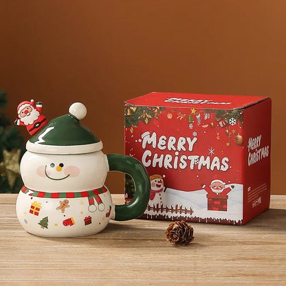 Holiday Coffee Mug Set – Ready-to-Gift Christmas Package