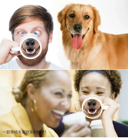 Funny Dog Nose Mug – Hilarious Spoof Coffee Cup