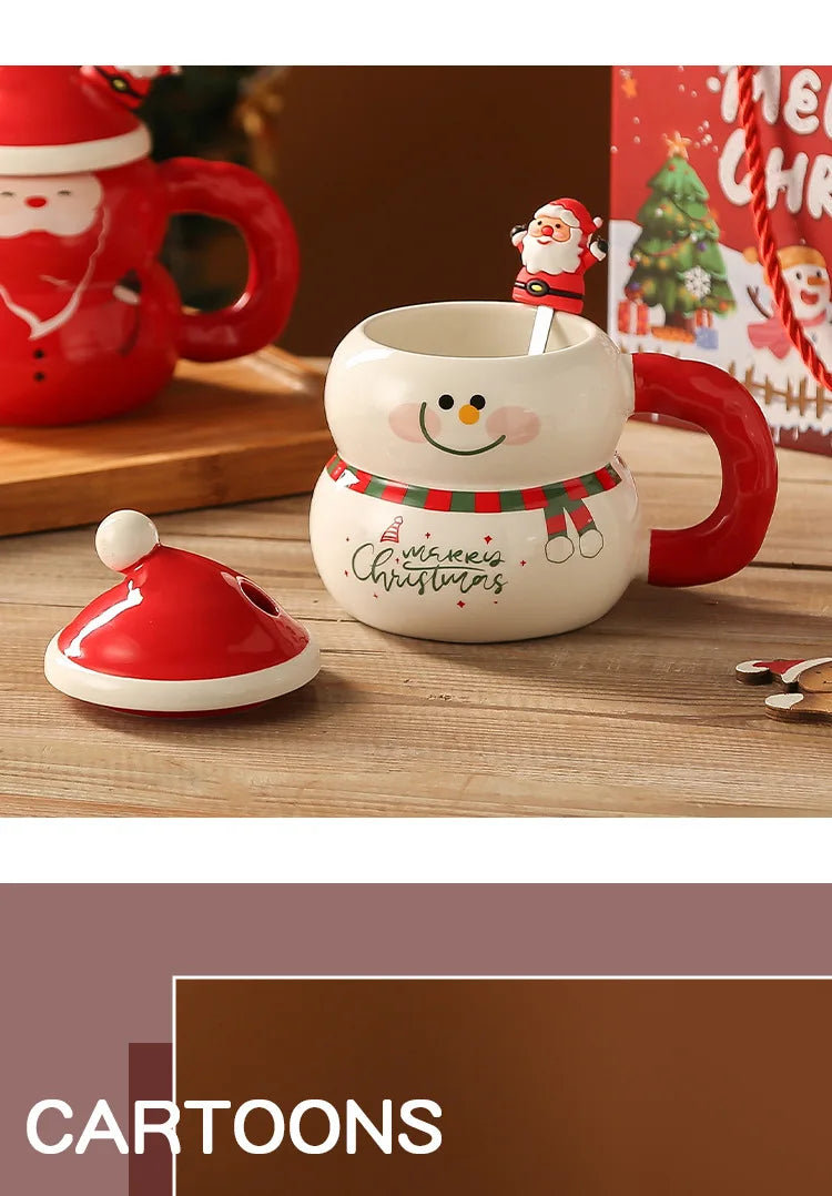 Holiday Coffee Mug Set – Ready-to-Gift Christmas Package