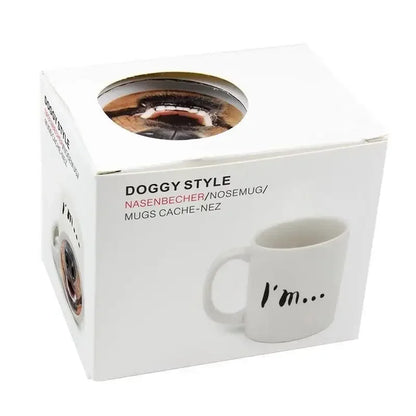 Funny Dog Nose Mug – Hilarious Spoof Coffee Cup