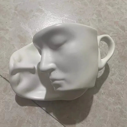 Art-Inspired Kiss Mug – Beautiful Ceramic Gift