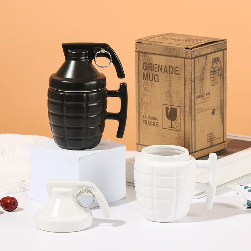 Explosive Grenade Mug – Hilarious Novelty Coffee Cup